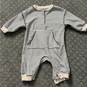 Baby boy striped jumpsuit